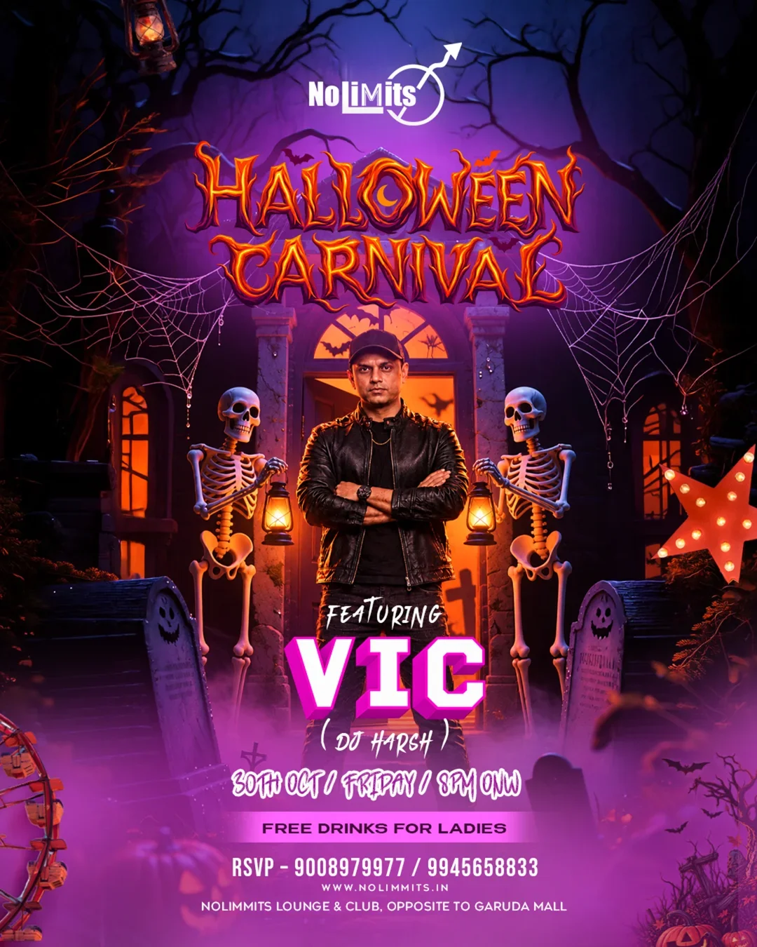 HALLOWEEN CARNIVAL FT. VIC (DJ HARSH)