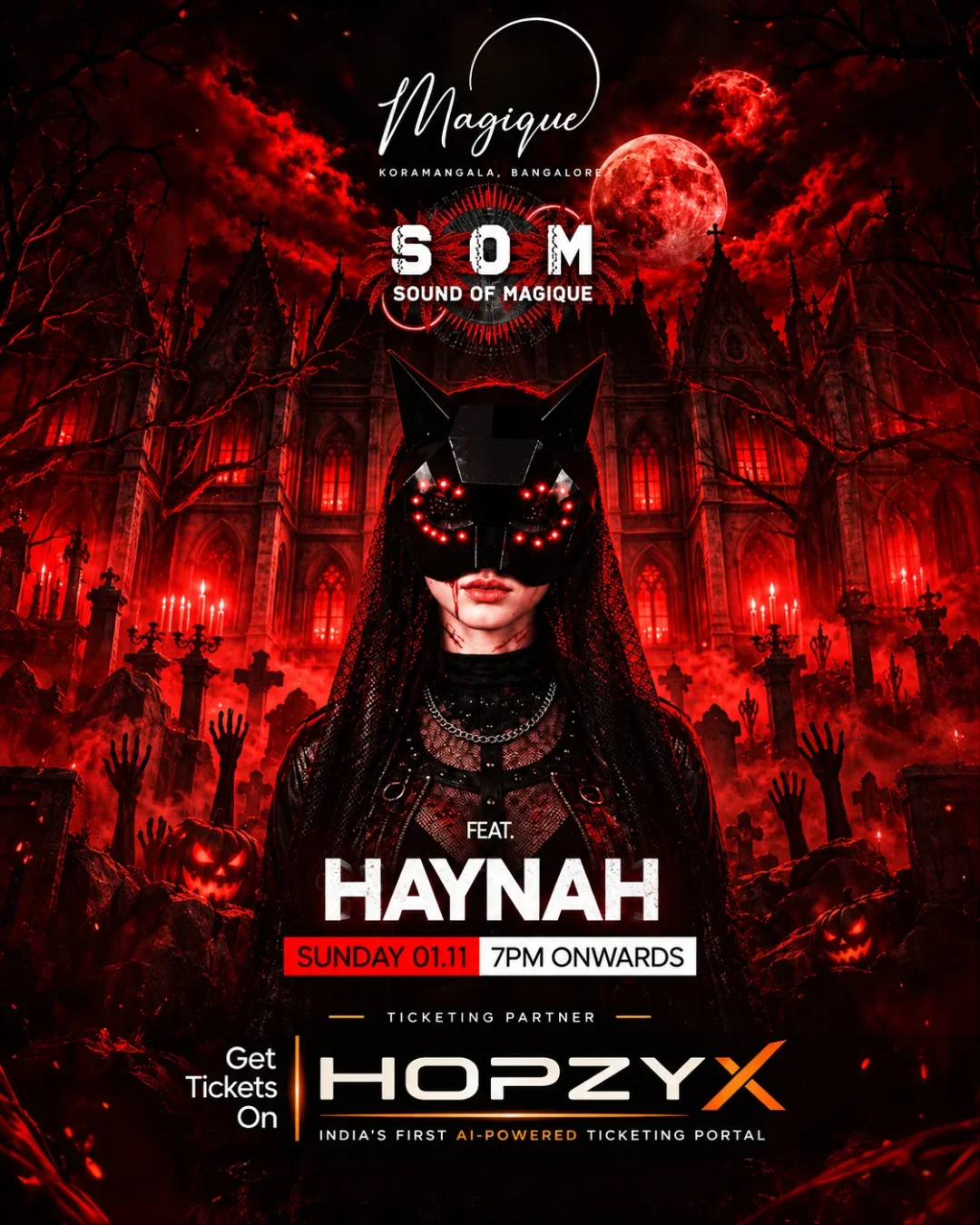 Halloween Night At Magique | Ft. Haynah