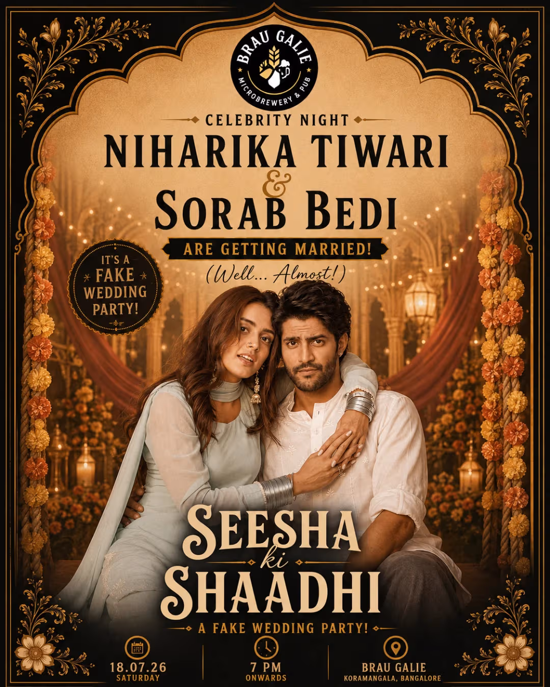 Seesha Ki Shaadhi – A Fake Wedding Party