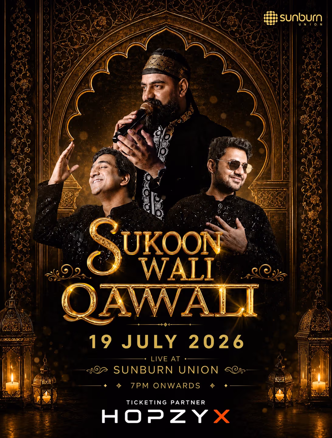 Sukoon Wali Qawwali Live at Sunburn Union