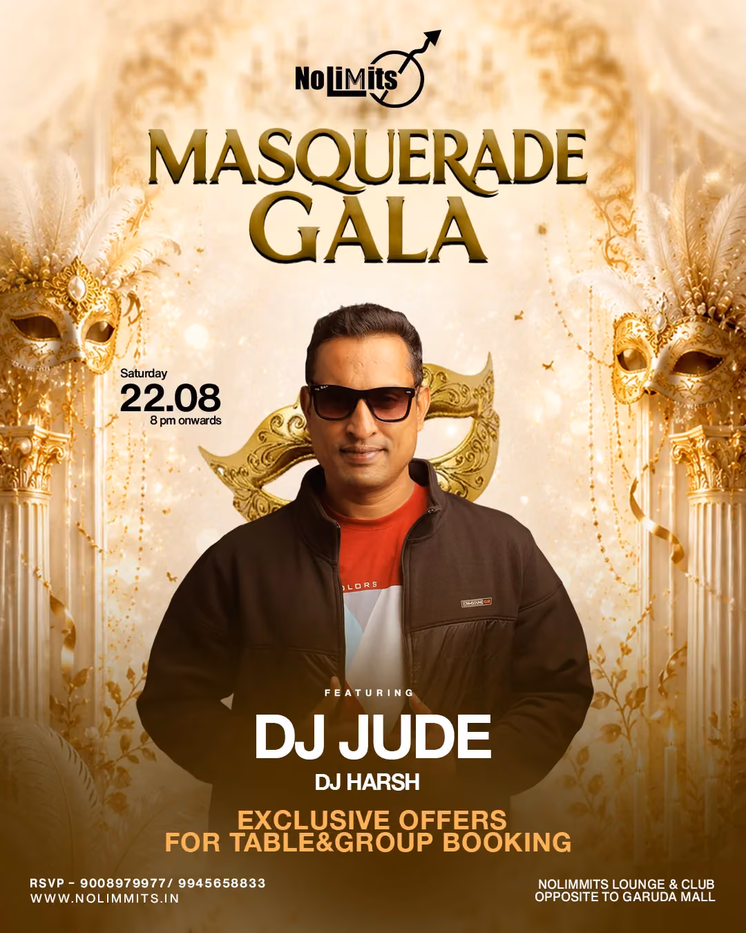 MASQUERADE GALA FT. DJ JUDE & DJ HARSH