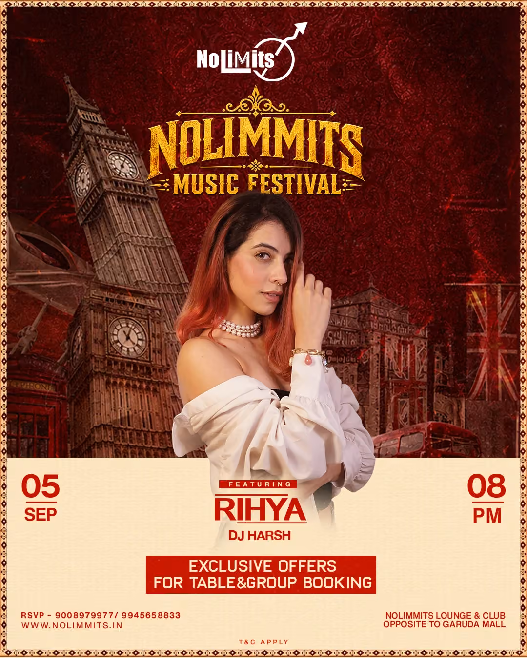 NOLIMMITS MUSIC FESTIVAL FT. RIHYA & DJ HARSH