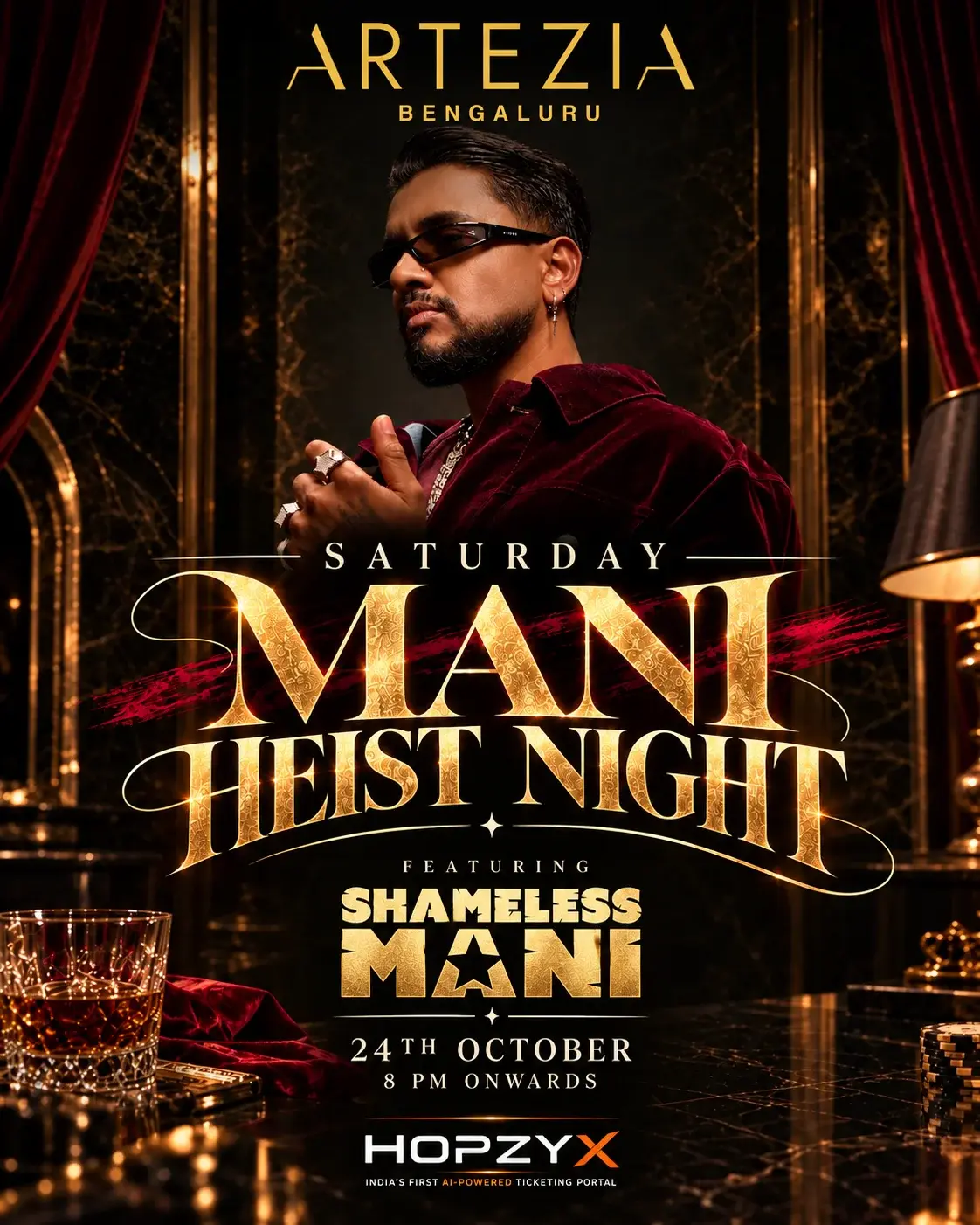 MANI HEIST NIGHT feat. SHAMELESS MANI