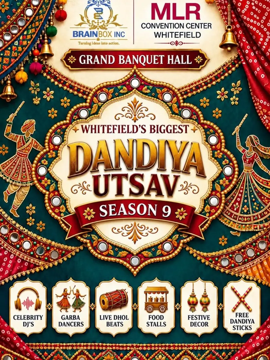Whitefield's Biggest Dandiya Utsav Season - 9